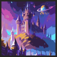 Sci-Fi Castle - Short Sleeve Tee Design