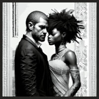 Couple 1 - Next Level Women's Cotton T Shirt Design