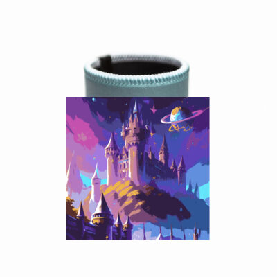 Sci-Fi Castle - Stubby Coolers with Base Thumbnail