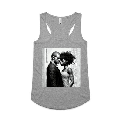 Couple 1 - AS Colour Women's Yes Racerback Singlet Thumbnail